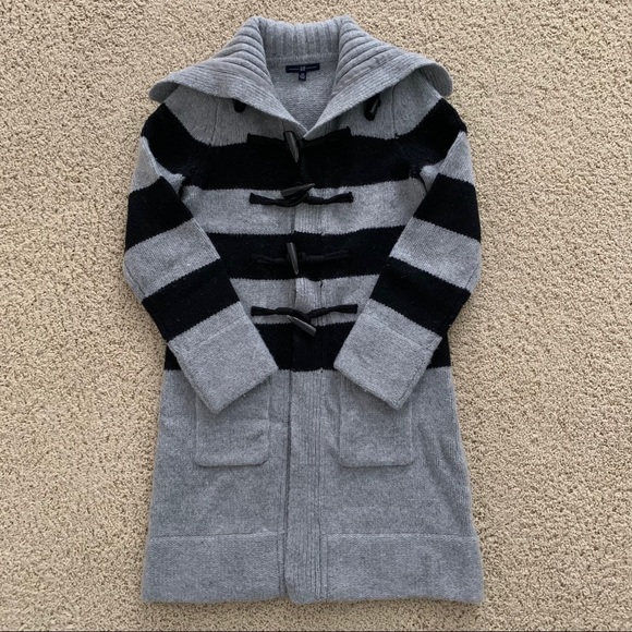 GAP Sweaters - Gap long knit fisherman sweater cardigan toggle XS